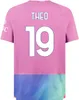 ac m milan adult soccer coureys 2023 2024 Rebic theo reijnders kessie de ketelaere rafa leao giroud pulisic football player men kit kit uniformi 16-2xl