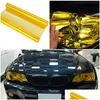 Другие интерьерные аксессуары 30x60 см. Автомобильная фара света TILLIGHT TINT Виниловая пленка Склейка лист туман задний лампа Matt Smoke Drop Drhkwy