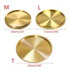 Cups Saucers Brass Coasters Cup Home Decor Getränk für Bar Küche Dropship