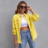 Giacche da donna Fashion In for Women Denim Jacket Vintage Jean Coats Casual Sleeve Top Abiti di grandi dimensioni Streetwear 230818