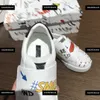 Kids Casual Shoe Child Sneakers Colorful graffiti design Children's Shoes Size 26-35 baby shoes Box protection shipment