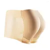 Underpants Hip Pad Underwear Seamless Men's BuLift With Shorts Breathable Thick Mid-rise Mid-waist Shapers For Solid