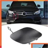 Autres pièces automobiles Crochet de pare-chocs de voiture Er Capuchon d'oeil de remorquage avant Noir Remplacement pour Benz Classe C C300 C400 W205 Drop Delivery Mobiles Motorcy Dhqct