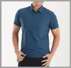 Men's Polos Arrival Fashion Super Large Summer Thin Ice Silk Short Sleeve High-end Lapel Polo Loose Plus Size M-3XL4XL5XL6XL7XL8XL