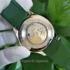 PPF Factory Mens Watch Perfect Versione 40mm 5167 Olive Green Dialtra 904L Orologi in acciaio Cal.324SC movimento trasparente orologio da polso da uomo automatico trasparente