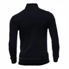 Sweats à capuche pour hommes Chic hommes Zip Up manteau décontracté hommes col montant sweats sans fermeture éclair pour homme sweat à capuche