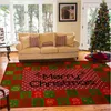 Tapijten Merry Christmas Rug Soft Flanel 3D Gedrukte Tapijten Parlormat Area Anti-slip Grote tapijt Woonkamer Decor D-006