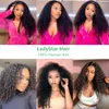 Kinky Curly Hair Bundles Brazilian Remy Human Hair Extensions Nature Color 1/3/4 Bundles Thick Kinky Curly Hair Weaves