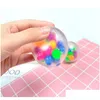 Décompression Jouet Fidget Squeeze Balles Anti-Stress Pour Enfants Fansteck Relief Ball Arc-En-Squishy Sensoriel Idéal Autisme Anxiété Drop Delivery Dhau7