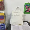 ryggsäck Den senaste avslappnade dubbla dragkedjan med stora fickor Cool High Capacity School Girl Canvas Shoulder Bag Caitlin_fashion_bags