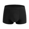 Onderbroek u-convex shorts briefs 3d snij slipjes ademend heren midden-op-rise zacht elastiek met voor comfortabel