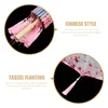 Umbrellas Oil Paper Umbrella Tassel Chinese Style Decor Po Festival Pography