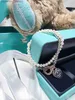 Pendentif Colliers Mode Luxe collier designer hardwear bijoux en forme de coeur chaînes à double pont avec des colliers de perles pour les femmes parti Rose Z230819