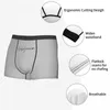 Underpants Custom Underwear Men Breathable Boxer Briefs Shorts Panties Soft Sexy For Homme