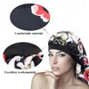 Berets Factory Direct Sales Long Tail Silk Sleep Cap Beauty Hairdressing Home Hat Cross-Border Arrival Women's Hair Care Shower