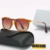 Markendesign heißer Verkauf Mode Sonnenbrille Frauen Männer Sonnenbrillen im Freien Fahren UV400 Brille Metall Rahmen Polaroid Glaslinse Jyhyhyhyhy