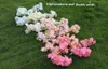 ウェディングフラワーズ人工桜マルチカラーオプションの結婚式の装飾Sakura 39インチ100 cmロングズ