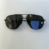 Gold Siyah Pilot Güneş Gözlüğü Komutan Erkekler Yaz Sunnies Gafas de Sol Sonnenbrille UV400 GÖZ YOK