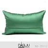 Oreiller Solide Vert Gem Couverture Maison Décoratif Taille Canapé Voiture Chaise S Lumière De Luxe