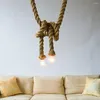 Lampes suspendues 2.5M Vintage corde lumière rétro Loft industriel suspension lampe Style campagnard Edison ampoule décoration de la maison