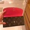 Luxurys designers moda couro genuíno dobrável carteira bonito moeda bolsa titular do cartão de crédito das mulheres bolsa crossbody viu saco