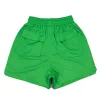 Pantaloncini Rhide Pantaloni sportivi firmati Pantaloni estivi in pelle con lettera Mesh Basket da uomo Pantaloni larghi casual da jogging da spiaggia Verde