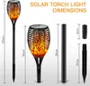 Shopping 96 LED Outdoor Solar Torch Lights Waterproof Garden Patio Flickering Dancing Flame Lamp