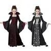 Cosplay Halloween Costume for Kids Fantasy Girls Witch Children s Performance Clothing Party 230818