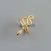 Band Rings JZ1030 Personalized Fashion Golden Snake S925 Silver Ring Unisex Exaggerated Opening Ring J230819