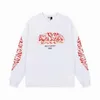 2023 Neues Sweatshirt -Designer Sweatshirts für Herren Frauen Hochwertiger Druckgrafik -Crew Hals Schwarz Weiß