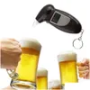 Test d'alcoolisme Analyseur d'alcool numérique portable Outil de détection Testeur d'alcool Affichage LCD Alcootest sans rétroéclairage Drop Delivery Mobi Dhdpu