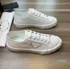 Perfect Men Casual Buty Designer dolnej górnej pokładu śliski płócienna platforma tkaniny gumowe trampki Treakers