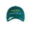 Skąpy brzegi czapki baseballowe Cap Green Aston Martin Lionso Team 2023 AMF1 2023 Team Bucket Hatj230819