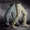 Pantalons pour hommes Pro IX9 II Hommes Pantalon de combat tactique militaire SWAT Army Mens Cargo Outdoor Casual Cotton 230817