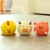 Dog Toys Chews Pet Latex Voice Q Version Cat Toy Chew Squeaky Pink Pig Ball Funny Molars To Relieve Boredom Supplies 230818