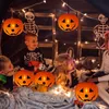 Andra evenemangsfestleveranser 5st Halloween LED Glowing Balloons Horror Ghost Pumpkin Latex Ballon Decorations for Home Inomhus utomhusbarn 230818