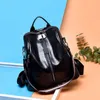 Дизайнерский пакет Backbackpack Style Женский кожаный рюкзак высокий качество 2023 Vintage Travel Suck Bag Mochilas School Backbackpackpackpackqwertyui879