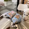 Evening Bags MBTI Y2k Vintage Womens Shoulder Bag Denim Star Patch Casual Small Square Fashion Handbag Harajuku Original Chain Crossbody Bag 230818