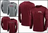 Tampa''Bay''Buccaneers''Men Heather Gray Sideline Team Velocity Performance Long Sleeve T-Shirt