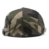 Visières Camouflage Sboy Caps Été Protection Solaire Hommes Béret Chapeau Casquette À Visière Style Coréen Chapeaux Baseball