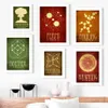 Canvas Painting Astronaut Space Physics Chemistry Mathematical Scientist Posters Wall Art Nordic Print Wall Painting Living Room Bedroom Decor No Frame Wo6