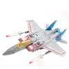 Jouets de transformation Robots JINBAO Transformation FG-04 FG04 Starscream Faux Eperor Air Craft Avec Support Et Cape Crown Action Figure 230818