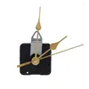 Accesorios para relojes, 4 Uds., Kit de mecanismo de movimiento de reloj de pared DIY de cuarzo sin tictac con 5 piezas diferentes de repuesto para reparación