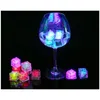 Decompressie speelgoed 2021 Mini LED Party Lights Square Color Changing Ice Gloeien