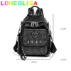 Bolsas escolares saco de ombro de luxo de lantejoulas de lantejoulas para meninas adolescentes Livro feminino Pursa vintage Mochilas 230818