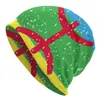 Berets Amazigh flag czapki czapki unisex zimowy dzianinowy kapelusz fajny dorosły Marokco Amazir Imazighen Hats Hats Outdoor Ski Cap