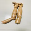 Dekorativa plattor 1Pair Wood Female Kids Cloth Hand Art Mannequin Ingen kropp med Base Child Arm -tillbehör för Model Props Display