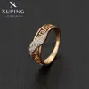 Anneaux de bande Xuping bijoux nouvelle arrivée bague de mode pour les femmes cadeau de fête X000667132 J230819