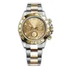 Para homens, relógio de luxo tira de moda ajustável luminosa relógios de pulso Montre de luxo relógio luminoso 2813 MOVIME