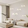 Applique Murale Mouette Nordique Moderne Simple Salon Canapé Fond Personnalité Créativité Chambre Chevet LED 80cm 15W